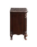 CONSTANTINE NIGHTSTAND W/MARBLE TOP-CHERRY - Winder Mattress & Furniture