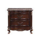 CONSTANTINE NIGHTSTAND W/MARBLE TOP-CHERRY - Winder Mattress & Furniture
