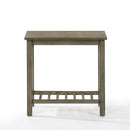 EDEN CHAIRSIDE TABLE-GRAY - Winder Mattress & Furniture