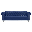 EMMA CRYSTAL SOFA-ROYAL BLUE - Winder Mattress & Furniture