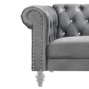 EMMA CRYSTAL SOFA-GRAY - Winder Mattress & Furniture