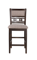 GIA 5PC 42" SQUARE COUNTER TABLE & 4 CHAIRS-CHERRY - Winder Mattress & Furniture