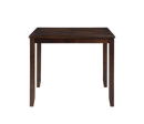 GIA 5PC 42" SQUARE COUNTER TABLE & 4 CHAIRS-CHERRY - Winder Mattress & Furniture