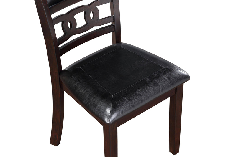 GIA DINING CHAIRS (2/CTN)-EBONY - Winder Mattress & Furniture