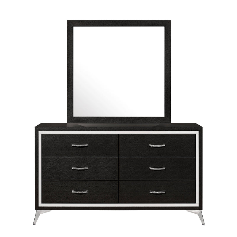 HUXLEY MIRROR-BLACK - Winder Mattress & Furniture