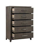 LANDON CHEST-WALNUT - Winder Mattress & Furniture