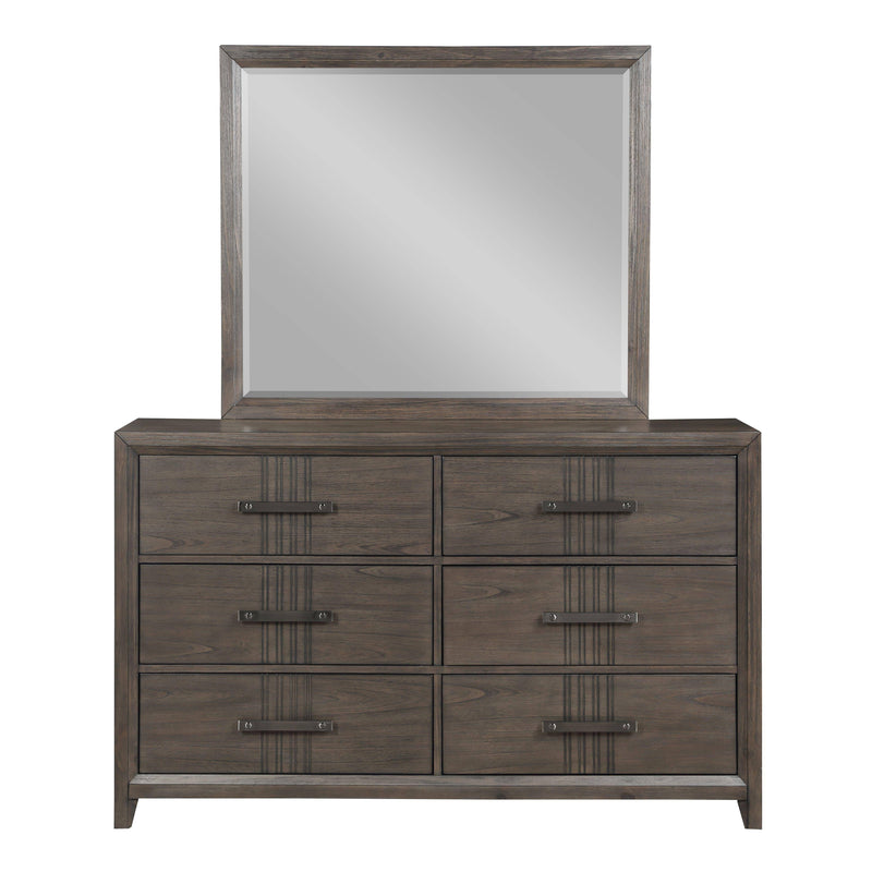 LANDON MIRROR-WALNUT - Winder Mattress & Furniture