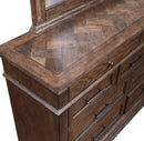 MAR VISTA DRESSER-WALNUT - Winder Mattress & Furniture