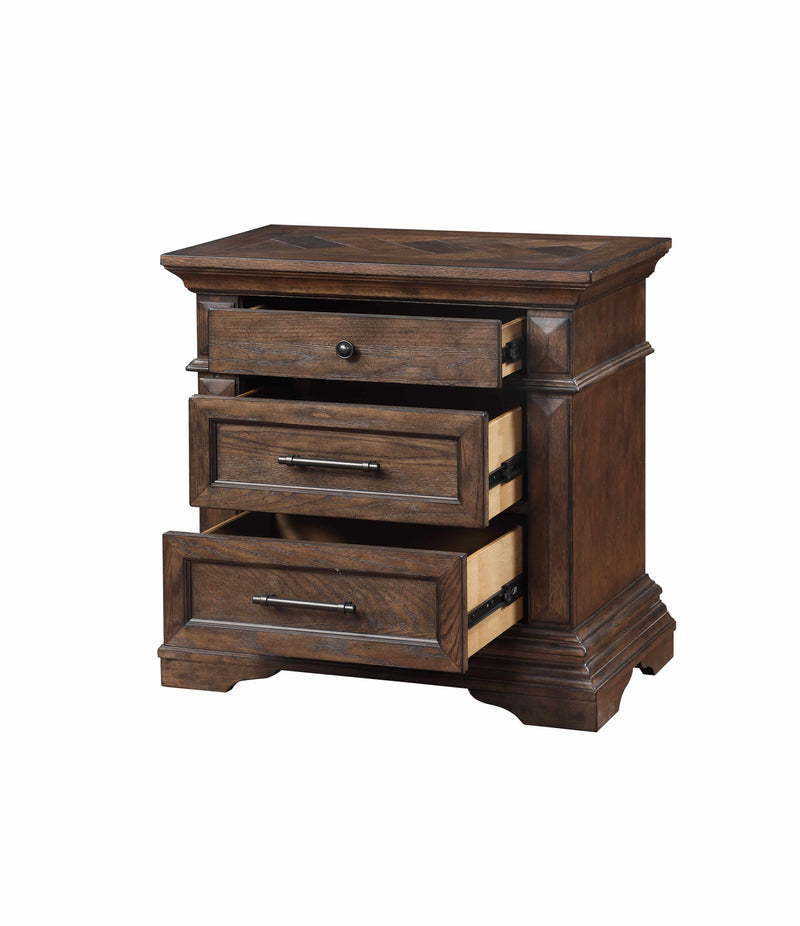 MAR VISTA NIGHTSTAND-WALNUT - Winder Mattress & Furniture