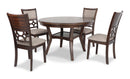 MITCHELL 5 PC DINING SET-CHERRY - Winder Mattress & Furniture