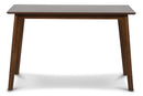 MOROCCO 47" RECTANGLE DINING TABLE-WALNUT BROWN - Winder Mattress & Furniture