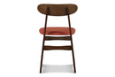MOROCCO DINING CHAIR W/ORANGE SEAT CUSHION - Winder Mattress & Furniture