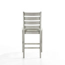 PASCAL  LADDERBACK COUNTER CHAIR (2 Per Carton)-DRIFTWOOD - Winder Mattress & Furniture