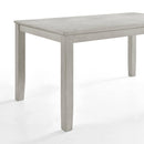 PASCAL 59" RECTANGLE DINING TABLE-DRIFTWOOD - Winder Mattress & Furniture