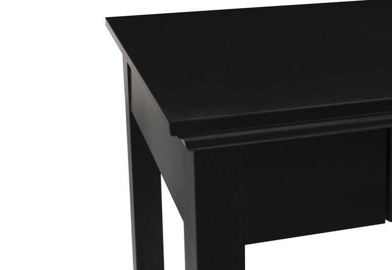 TAMARACK DESK- BLACK - Winder Mattress & Furniture