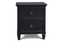 TAMARACK NIGHTSTAND- BLACK - Winder Mattress & Furniture
