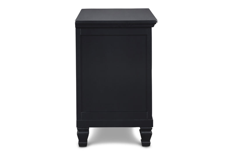 TAMARACK NIGHTSTAND- BLACK - Winder Mattress & Furniture