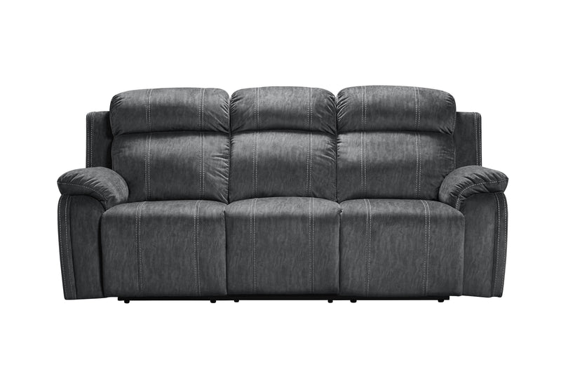 TANGO DUAL RECLINER SOFA-SHADOW - Winder Mattress & Furniture