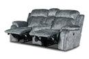 TANGO CONSOLE LOVESEAT W/SPEAKER & PWR FR-SHADOW - Winder Mattress & Furniture