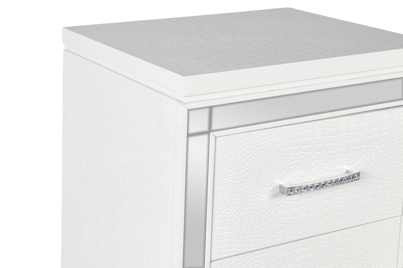 VALENTINO LINGERIE CHEST-WHITE - Winder Mattress & Furniture