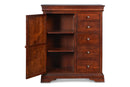 VERSAILLES DOOR CHEST- BORDEAUX - Winder Mattress & Furniture