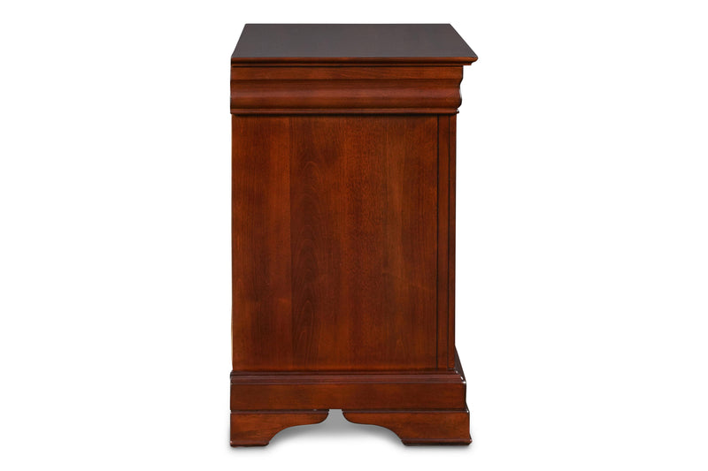 VERSAILLES NIGHTSTAND- BORDEAUX - Winder Mattress & Furniture