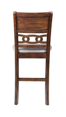 GIA 42" COUNTER  DROP LEAF TABLE W/2 CHAIRS-CHERRY - Winder Mattress & Furniture