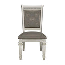 Bevelle Side Chair in Silver (Set of 2) 1958S