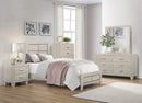 Quinby Mirror in Light Brown 1525-6