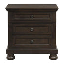 Begonia Nightstand in Gray 1718GY-4