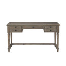 Cardano Writing Desk w/ 3 Working Drawers in Brown 1689BR-16