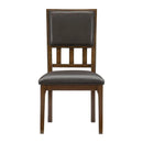 Frazier Park Side Chair in Dark Cherry (Set of 2)