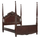 Deryn Park King Poster Bed in Cherry 2243K-1EK*