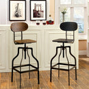 Leith Bar Stool Brown
