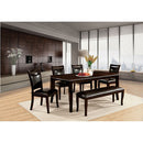 Woodside Dining Table Set with Bench - Winder Mattress & Furniture
