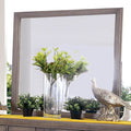 Berenice Mirror Espresso, Beige, & Brown
