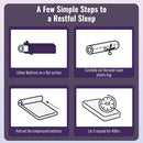 Nasturtium 8" Twin Bamboo Charcoal Infused Memory Foam