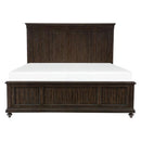 Cardona King Panel Bed in Driftwood Charcoal 1689K-1EK*
