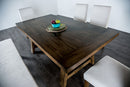 Losone Dining Table Set with Bench Rustic