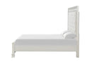 Stella Mia 4 Pc 5 Pc Queen Bedroom Set White & White
