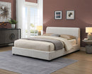 Vertham E.King, Full, & Queen Bed White & Black - Winder Mattress & Furniture