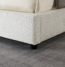 Vertham E.King, Full, & Queen Bed White & Black - Winder Mattress & Furniture