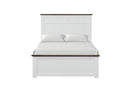 Pinetop Twin & Full Bed White & Blue