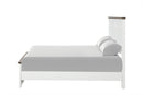 Pinetop Twin & Full Bed White & Blue