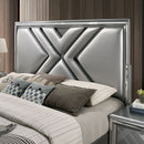 Emmeline 4 & 5 Piece Queen Bedroom Set Gray & White - Winder Mattress & Furniture