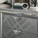Emmeline 4 & 5 Piece Queen Bedroom Set Gray & White - Winder Mattress & Furniture