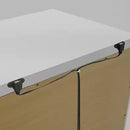 Emmeline 4 & 5 Piece Queen Bedroom Set Gray & White - Winder Mattress & Furniture