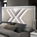 Emmeline 4 & 5 Piece Queen Bedroom Set Gray & White - Winder Mattress & Furniture