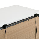 Birsfelden Queen Bedroom Set White - Winder Mattress & Furniture