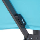 Sano 10 Ft Square Umbrella w/ Double Top w/ LED + 37" Large Base - Winder Mattress & Furniture